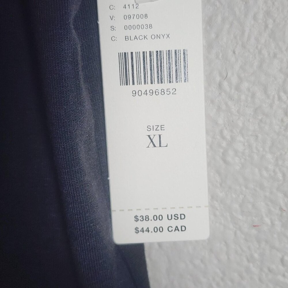 Anthropologie Shirt Womens XL Black Onyx Crewneck Short Sleeve Tee OB2020747 - Picture 3 of 10